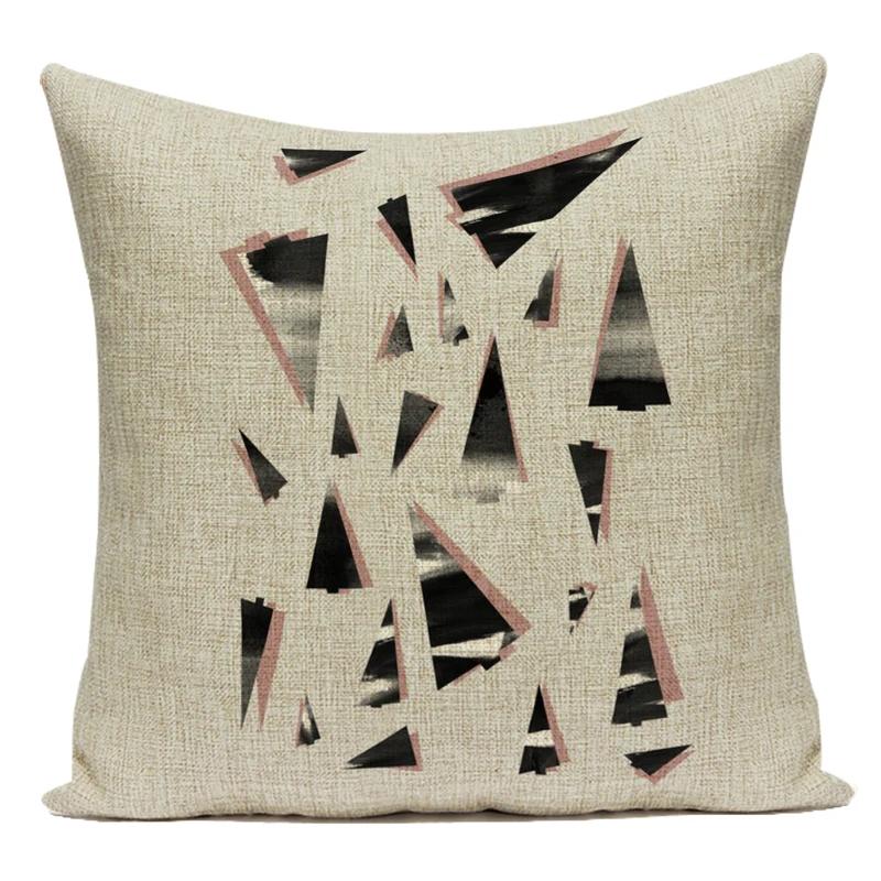 Colorful Geometry Nordic Cushion Cover Decorative Sofa Car Pillow Cover Chair Bed Outdoor Home Decor Throw Pillow Case