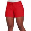 Spring and Summer Women's Casual Solid Color Elastic Waist Shorts Casual Short Pants