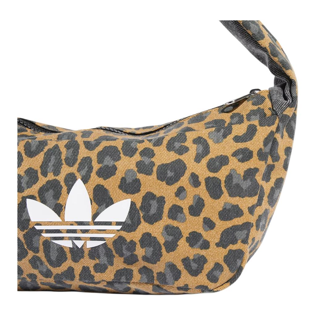 New Adidas Originals Cotton Shoulder Bag, Handbag Trumpets Unisex Bronze & Black JX3198