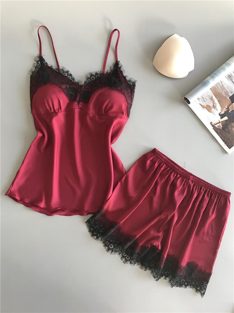 Erotic Underwear, European and American Suspender Skirt Set, Black Sexy Ice Silk Temptation