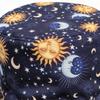 Argentine Star Sun God Moon Print Bucket Hat Men and Women Summer Sunscreen Sunshade Basin Hat Outdoor Versatile Tide