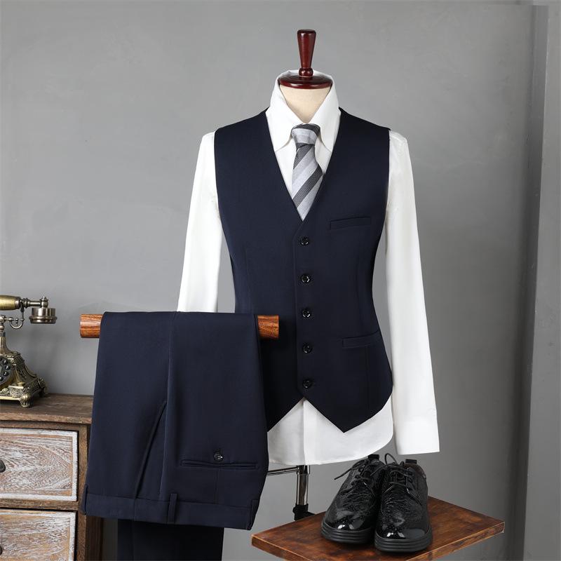 Men's Business & Formal Suit Set - Ideal for Weddings and Professional Events