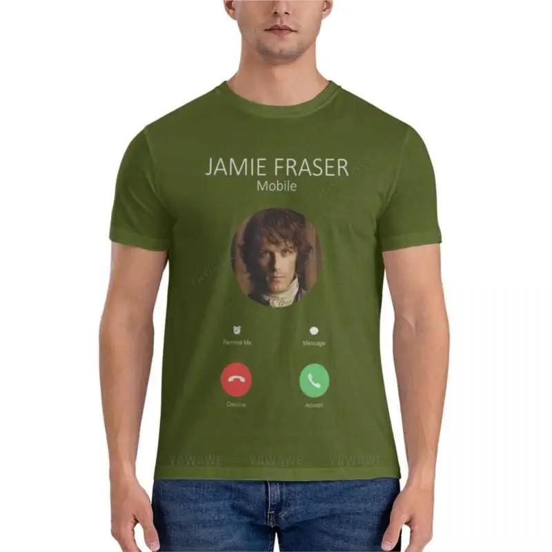 Jamie Fraser Calling Essential T-Shirt tall t shirts slim fit t shirts for brand t-shirt cotton teeshirt