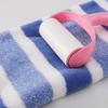New Thickened Soft Face Towel Quick Absorbent Coral Velvet Cotton Towel Striped Pattern Solid Color Hand Towel Household