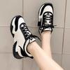 Daddy shoes women's autumn 2025 new heightened platform retro versatile little white sports and leisure little white shoes
