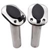 15/ 30 /90 Degree Fishing Pole Stand High Quality Stainless Steel Flush Mount Fishing Rod Holder For Boat Accessories Marine