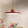 European New LED Chandelier Cream Flying Saucer Lamp Living Room Restaurant Hotel Bar Bedroom Bedside Lighting