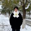 Children's Cartoon Panda Plush Scarf - Warm, Windproof Neck Gaiter for Autumn/Winter Boys & Girls.