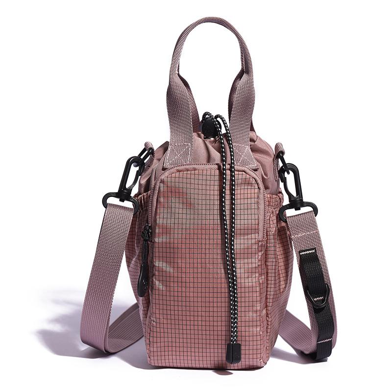 Shoulder Bag Women's Contrast Water Cup Bag Mobile Phone Bag