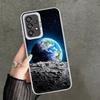 Earth Stars Space Universe Soft Phone Case for Samsung A17 A16 A15 A14 A13 A57 A56 A55 A54 A53 A37 A36 A35 A34 A33 A26 A25 A24 A