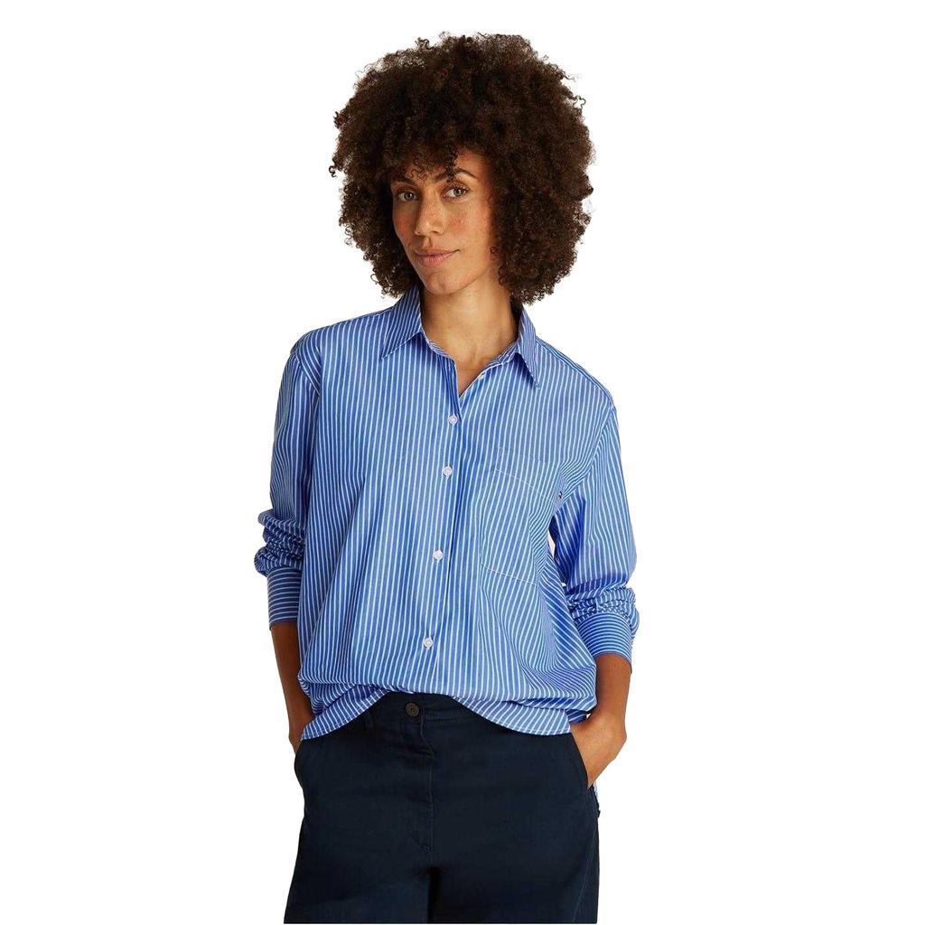 Tommy Hilfiger Womens/Ladies Relaxed Fit Long-Sleeved Shirt