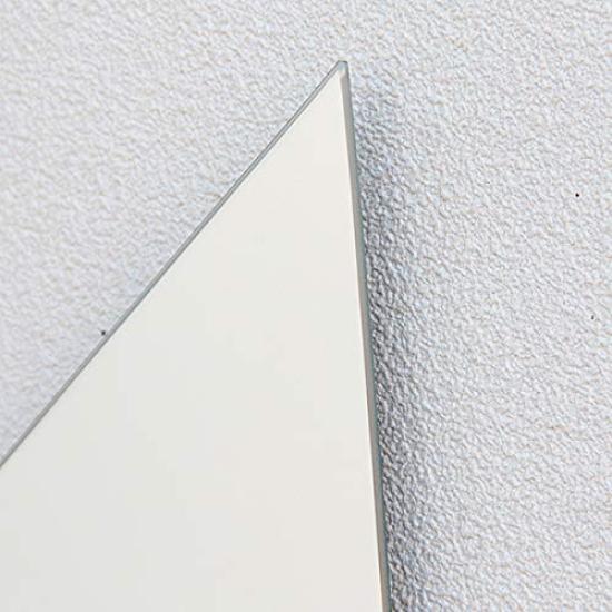 Paste Mirror Wall Hanging Entrance Toilet Jewelry X 37cm Wall Compatible Paste Mirror Design Kagami Shape Jewelry 23.5 [Rental Mirror]