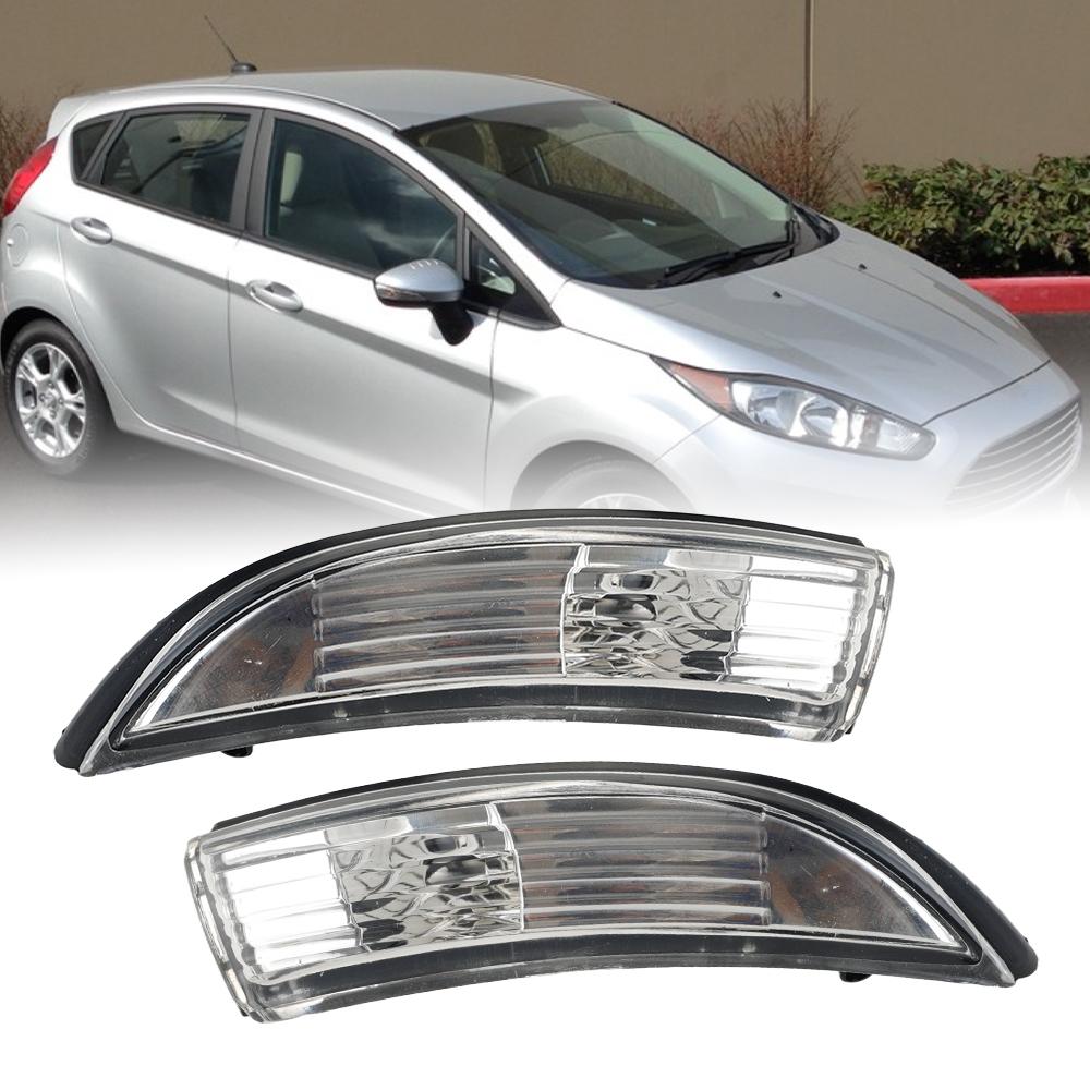 Side Mirror Indicator Lamp Without Bulb For Ford Fiesta MK7 2009 2010 2011 2012 2013 2014-2017 Turn Signal Light Accessories
