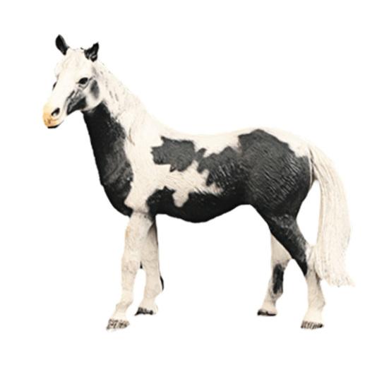 Horse Model Realistic PVC Horse Figurine Statue Sculpture Home Office Desktop Decoration Ornament Kids Educational Animal Toy