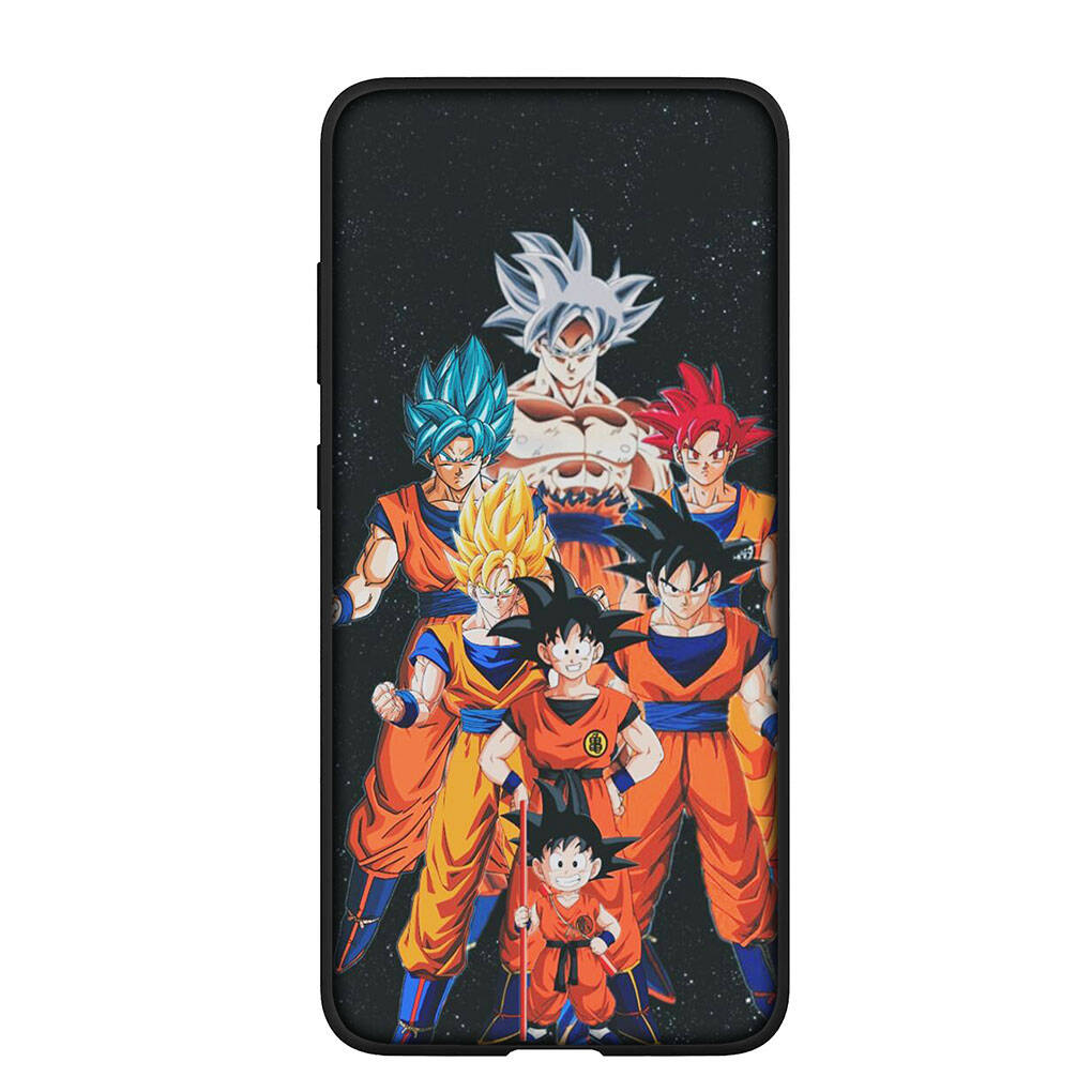 Phone Case for iPhone 17 15 16 Plus XR Redmi Note 14 12 11 13 Pro Max Huawei P30 P20 Lite OPPO A60 A40 A80 A18 A16 A54 Anime Dragon Ball Z Goku Cover