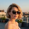 Korean Retro Round Frame Sunglasses for Women - High-End Street Style Glasses