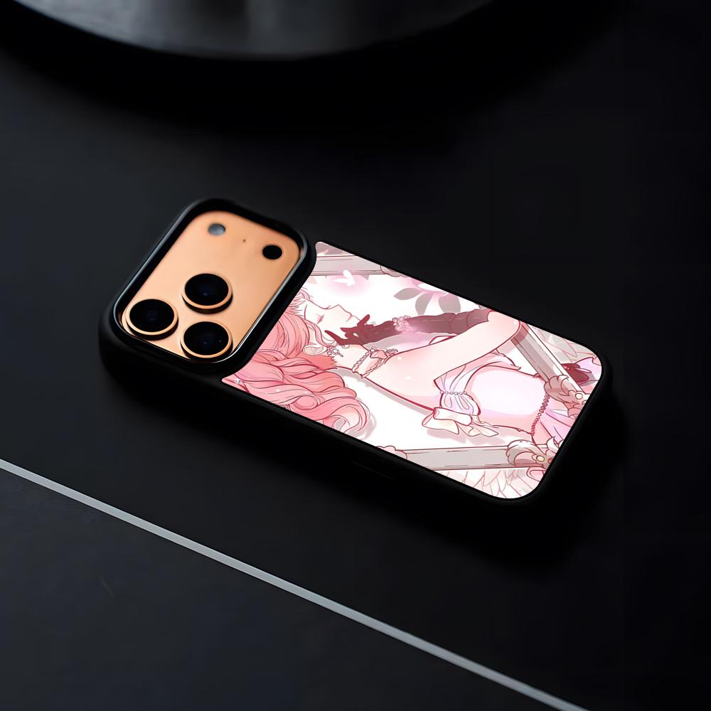 Game Miracle Shining Nikki Phone Case For IPhone 17 16 15 14 13 12 Pro Max Plus Black Frame Hard Shell