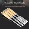 4-Piece Wood Chisel Set
