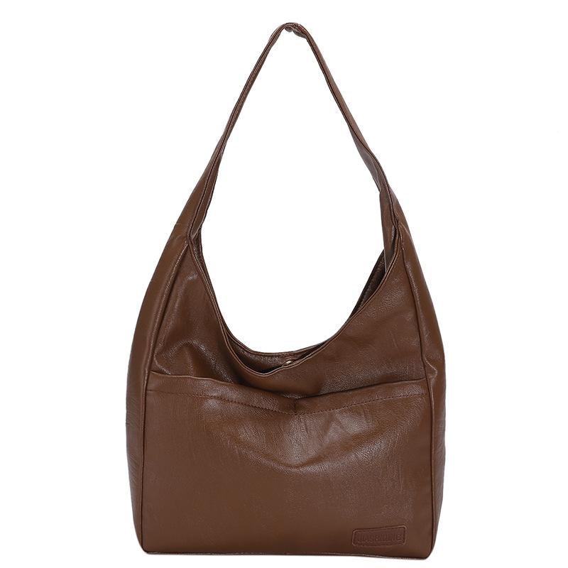 Retro Lässiger Wind Ein Schulter Achseltasche Damen Winter 2025 Neuer Trend Mode Textur Lässige Einfache Tasche
