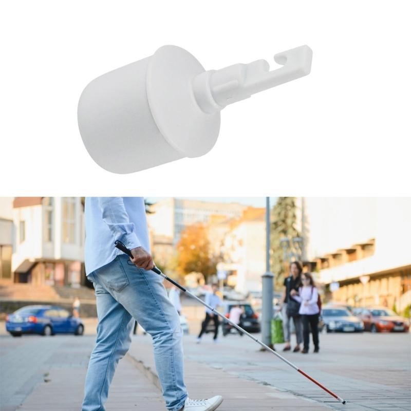 Reflective Walking Head Plastic Tip Slip Night Safety Use