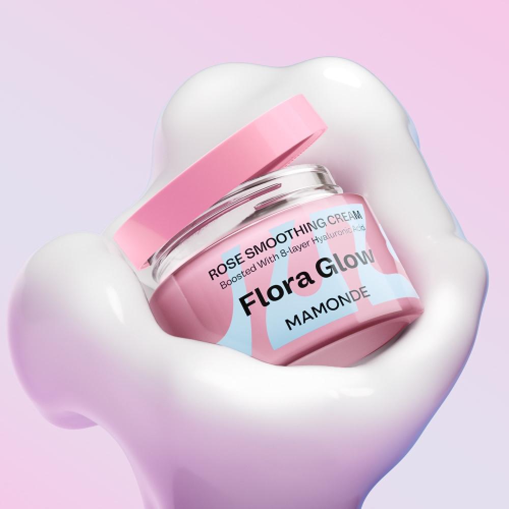 Mamonde Flora Glow Rose Разглаживающий крем 50 мл NONE
