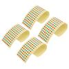 4Pcs Guitar Fretboard Sticker Paper Waterproof Instrument Accessory for Beginners