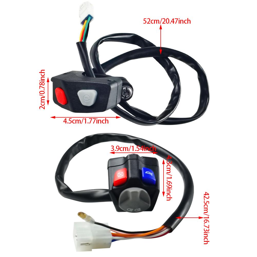 Motorcycle Handlebar Headlight Horn Kill Start Switch For EXC XC XCW EXCF SX SXF 125 150 200 250 350 450 500 For Husqvarna TE FE TX FX