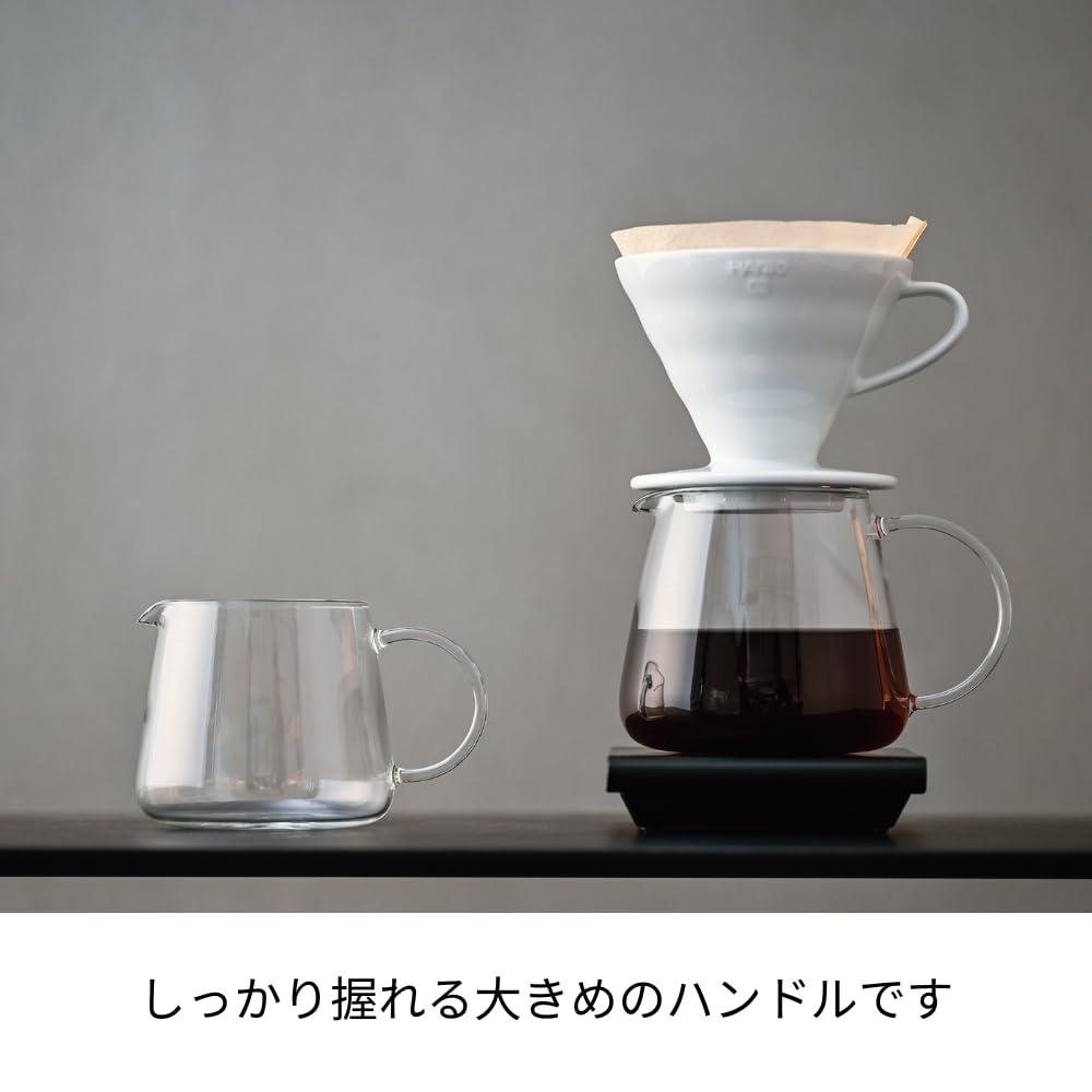HARIO V60 Barista Server 360 Clear 360ml For Cups Microwaveable Made In Japan 1-3 VBS-36