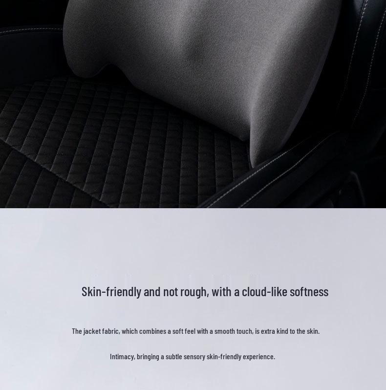 Car Cushion Lumbar Support Seat Back Pad Pillow