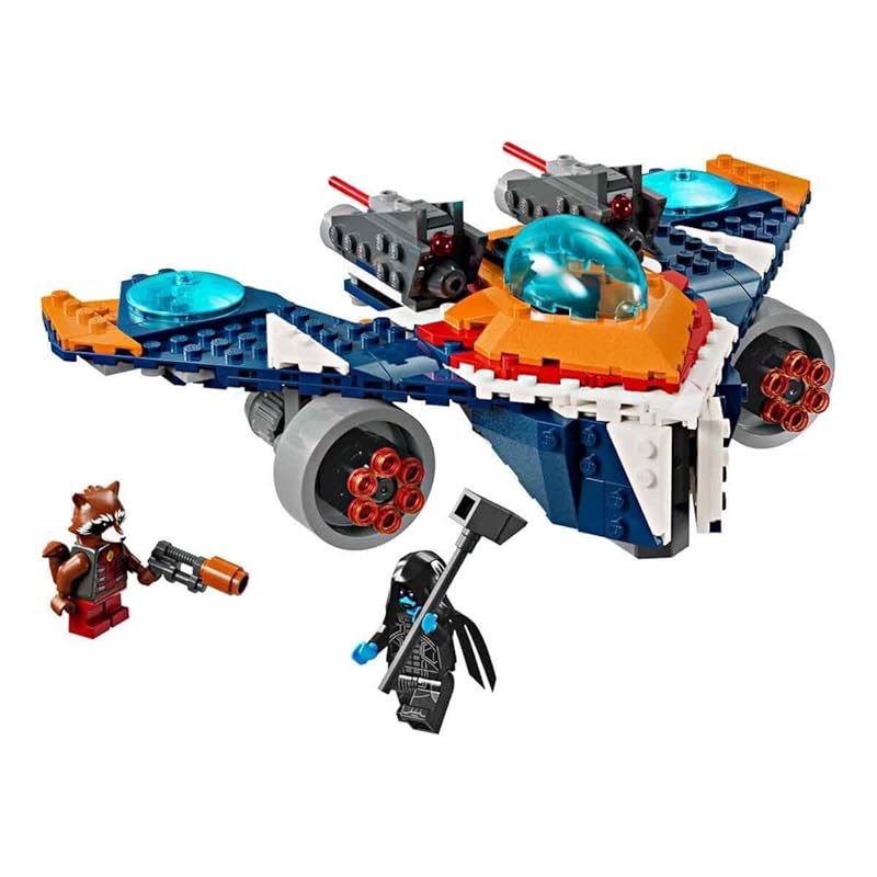 Lego Superhelden Kampf zwischen Rocket Warbird und Ronan Spielzeug Spielzeug Geschenk Block Junge Mädchen Kind 7 Jahre alt 8 Jahre alt 9 Jahre alt 10 Jahre alt