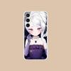 Blue Archive Hina Mobile Phone Case for Samsung Galaxy S25 S24 S23 S22 S21Plus FE Ultra Clear Colour Protective Luxury Cover