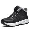 Men's Plus Size Waterproof Non-Slip Warm Snow Boots for Outdoor Hiking Winter