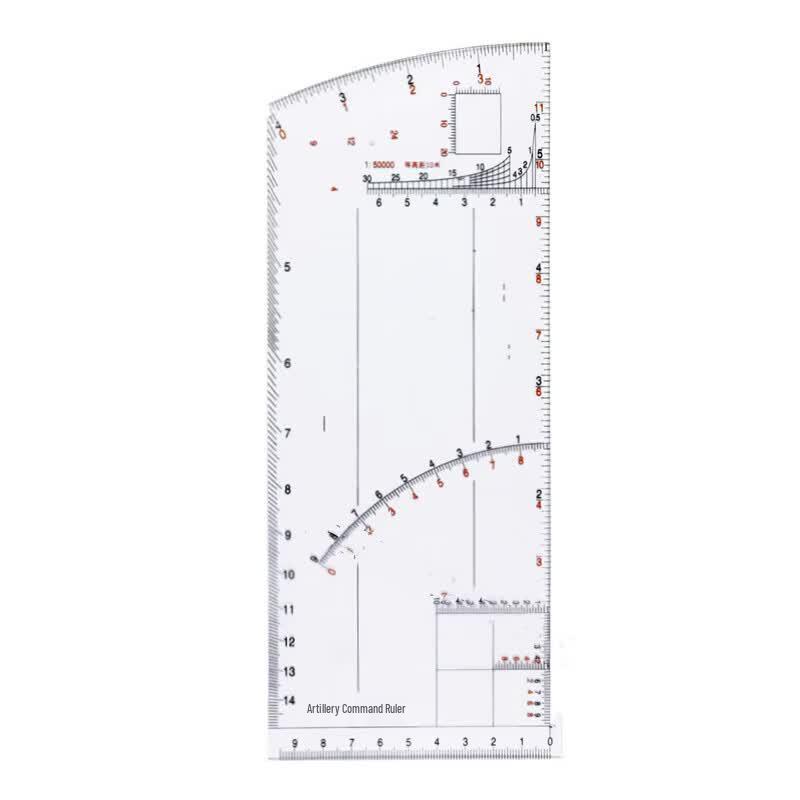 Type 77 Artillery Command Ruler Set