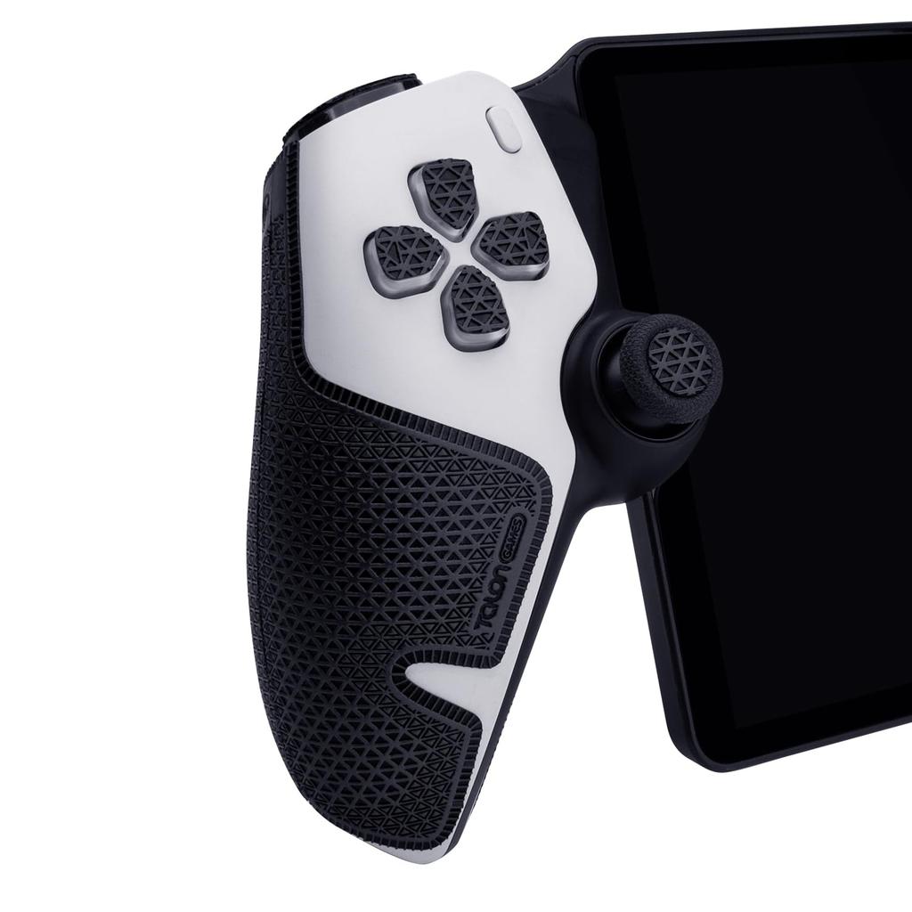 TALONGAMES PS5 Portal Controller Grip Ultra Version with Enhanced Sweat and Button Includes tape and stickers for the PlayStation Includes one set of