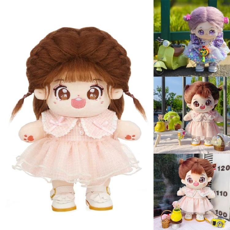 20cm Cute Plush Baby Doll Toy Life-Like Kpop Play Doll Toy Teens Collectible Toy