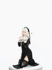 Halloween Cute Female Anime Nun Costume Role Play Performance Clothes Sexy Ladies Performance Fancy Dress Sister Costume New