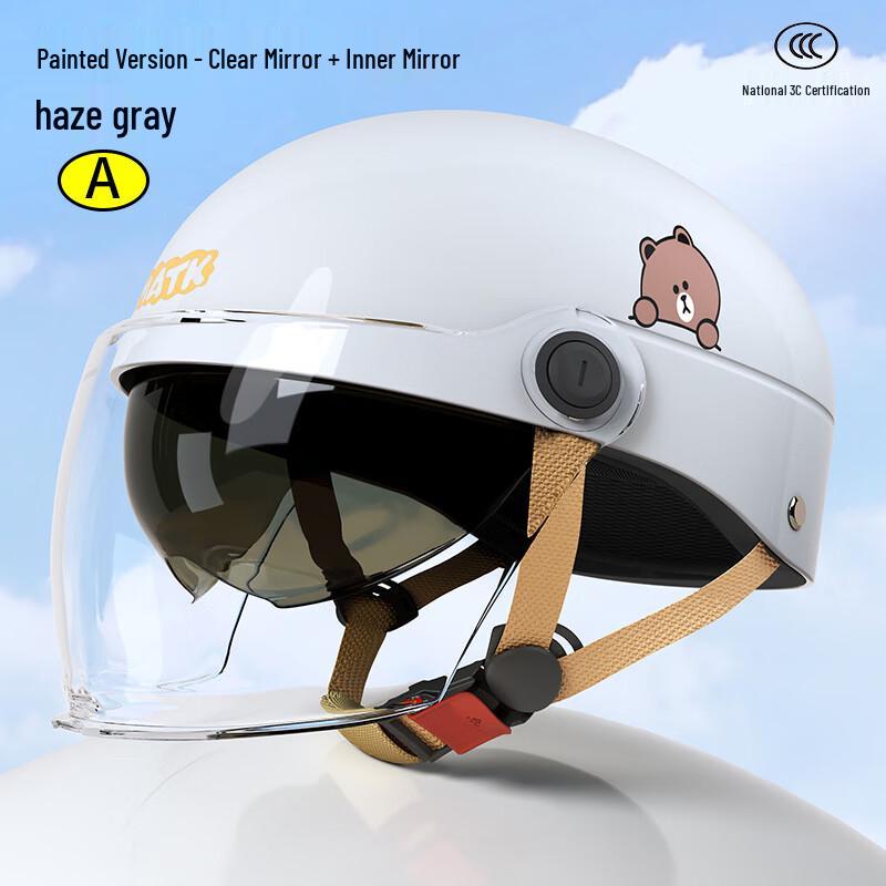 Lishi Lightweight Electric Motorcycle Half Helmet