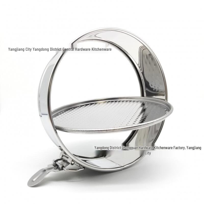 Stainless Steel Cake Mold with Buckle - Kitchen Baking Utensil