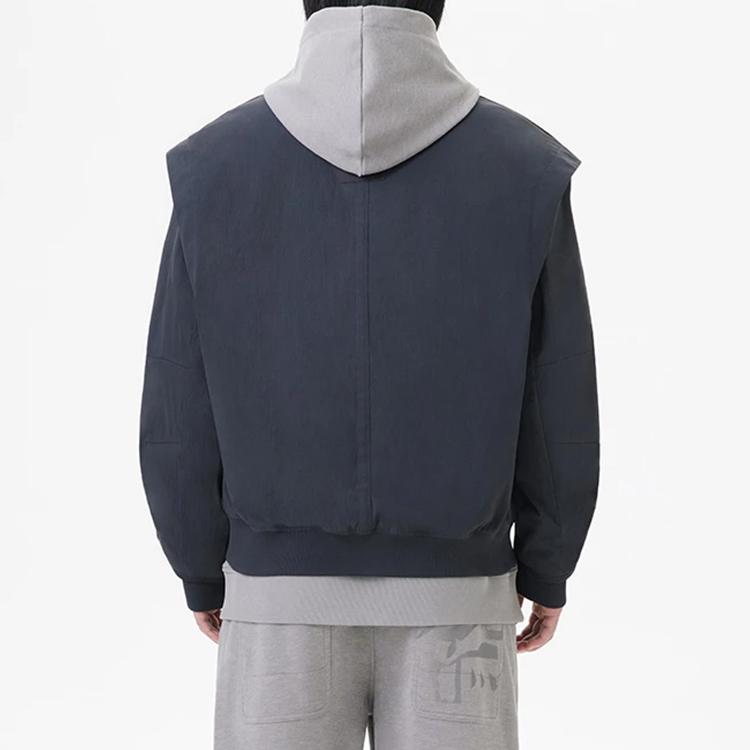 Men's Jacket Li-Ning Li Ning Li Ning X Jackie Chan Kung Fu Collection Jacket Men's Black