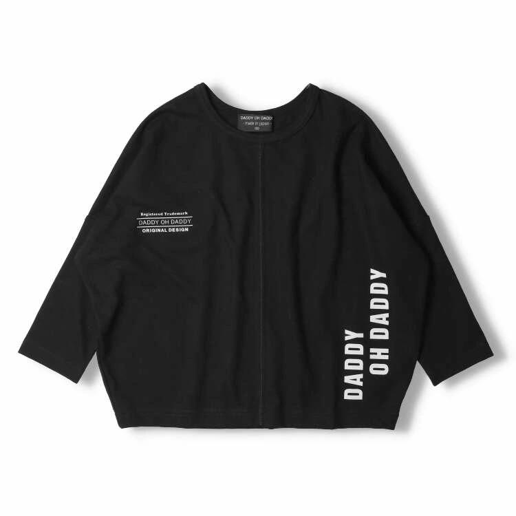 [Children's Clothing] Daddy Oh Daddy (Daddy O'daddy) Japanese Made Wild Silhouette Long Sleeve T-shirt 90cm-140cm V50806