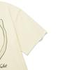 FALLETT Cubism Nero Short Sleeve T-Shirt Ivory