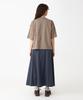 Columbia Mercer Street Short Sleeve Cropped Size Flax Women's T-Shirt, XL,