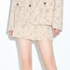 Di * Su Chun Retro Casual Jacquard Half Skirt
