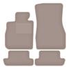 Beige Velour Floor Mats For: BMW 8 G15 Coupe (2018-2022)