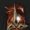 STAR TREK Unisex Adult Klingon Crest T-Shirt