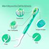 Disposable Mini Toothbrush 5 in 1 Tool, Compact Convenient Travel Toothbrush Toothpaste Kit, Bathroom Accessories