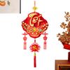 Year Of The Horse Pendant Auspicious Traditional 2026 Lunar Horse Year Ornament For Wall Window Living Room Bedroom Entryway
