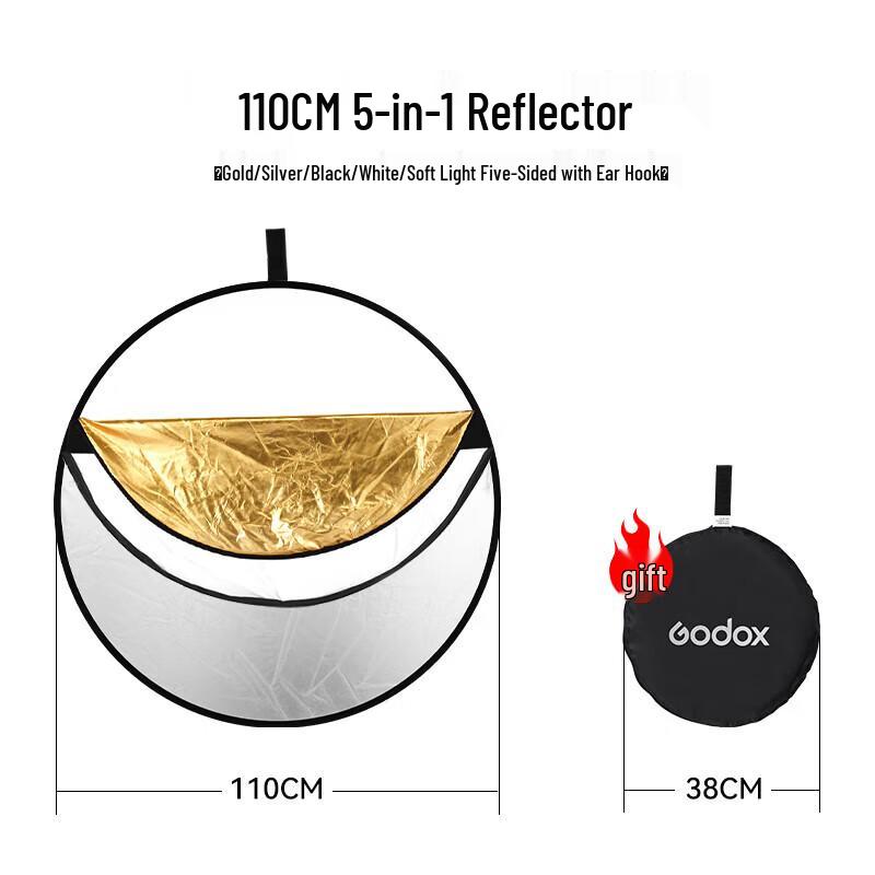 Godox 5-in-1 Portable Photography Reflector