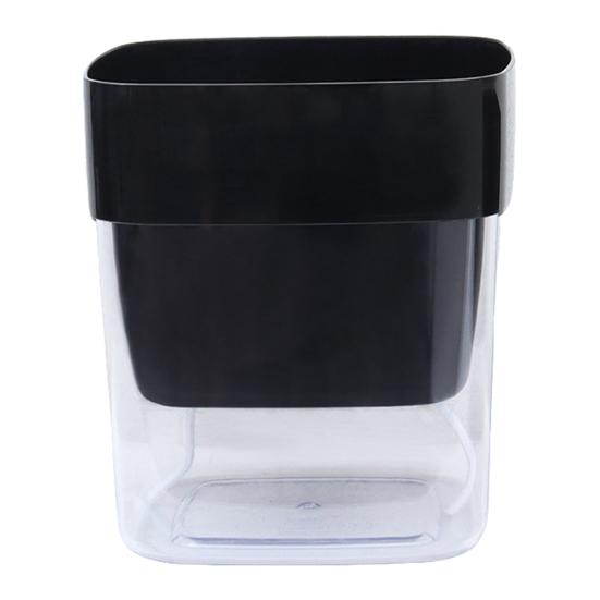 Savaime laistantis gėlių vazonas su medvilnės virvele, matomu vandens lygio langeliu, apatinio laistymo vazonas, automatinio laistymo vazonas