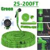 25FT-200FT Ausziehbarer Magischer Gartenschlauch Leichtes Design Langlebige Materialien 7 Sprühfunktionen Spritzpistole Haus Garten Bewässerungswerkzeuge